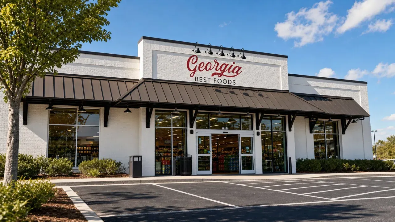 Georgia Best Foods storefront on US-41 in Tifton, GA